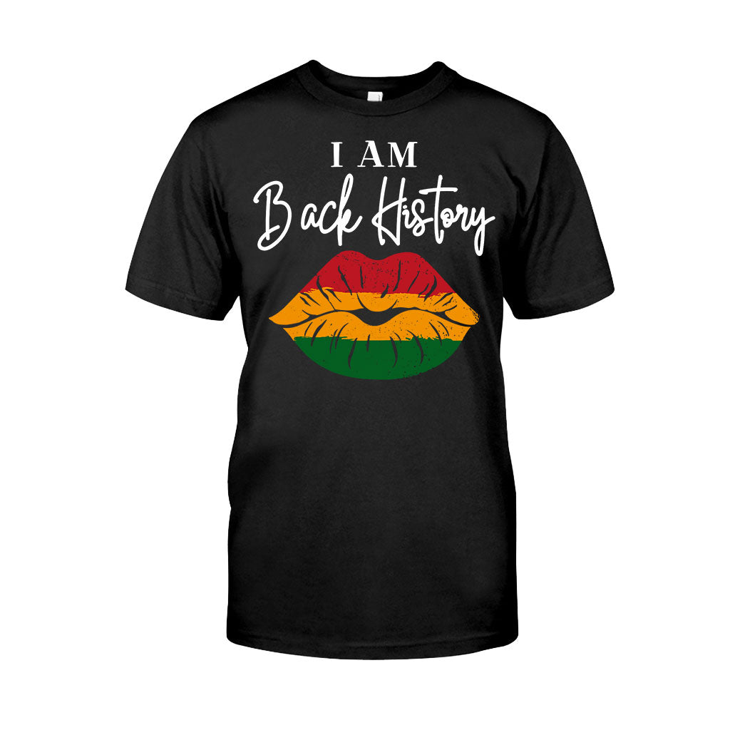 I Am Black History - Personalized African American T-shirt And Hoodie