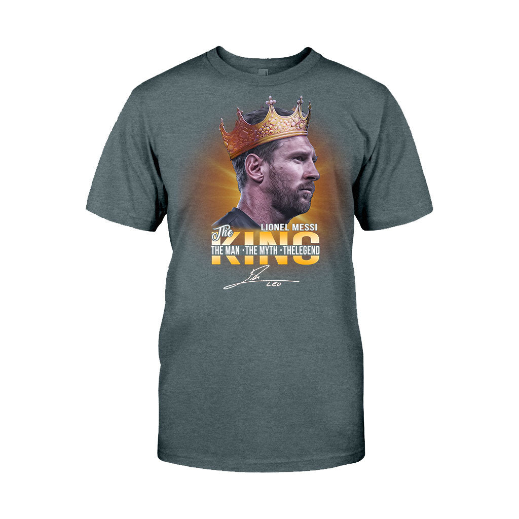 Der König, der Mythos, die Legende – Fußball-T-Shirt und Hoodie
