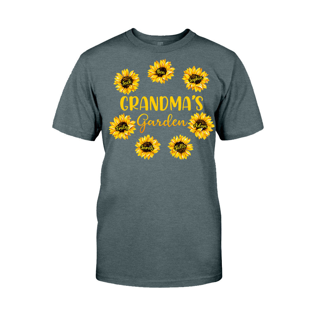 Grandma’s Garden - Gift for grandma, mom, dad, grandpa - Personalized T-shirt And Hoodie