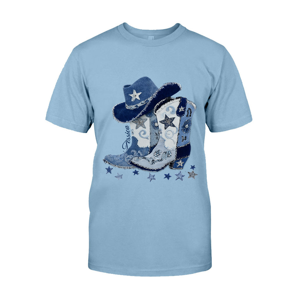 Cowgirl Boots - Personalized Cowgirl T-shirt And Hoodie