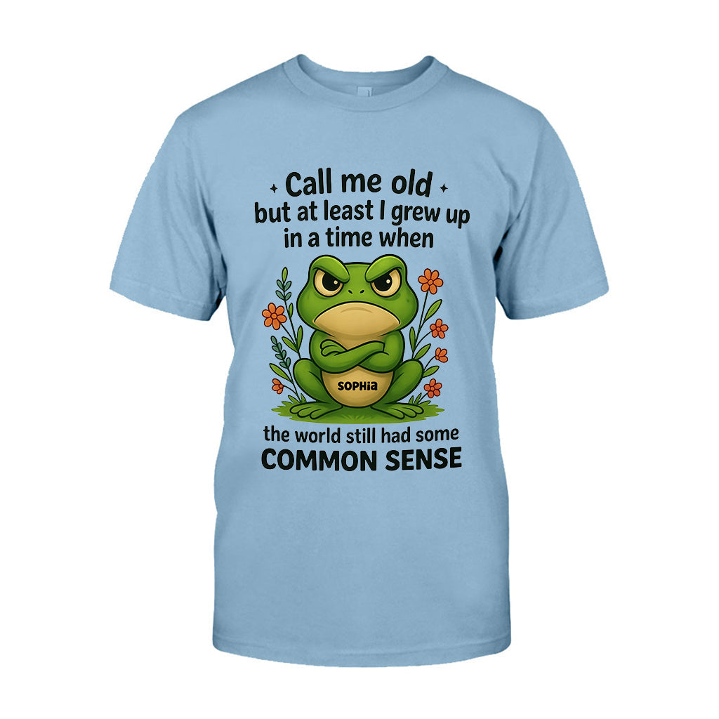 Call Me Old - Love Frog Personalized T-shirt And Hoodie
