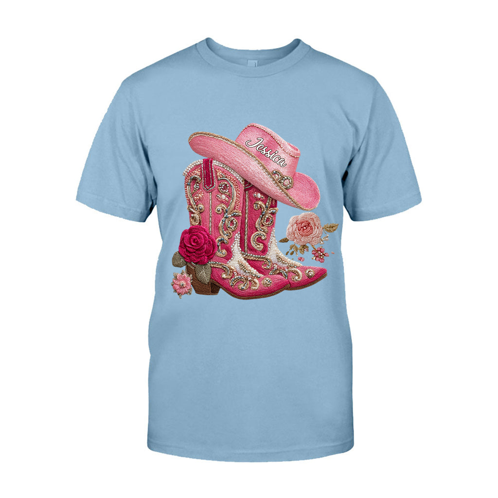 Cowgirl Boots - Personalized Cowgirl T-shirt And Hoodie