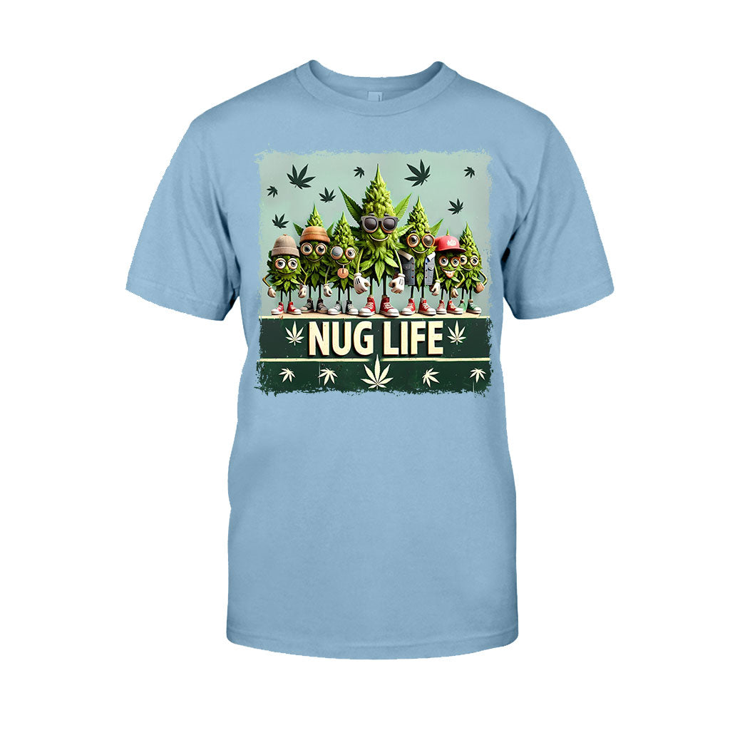 Nug Life – Weed-T-Shirt und Hoodie