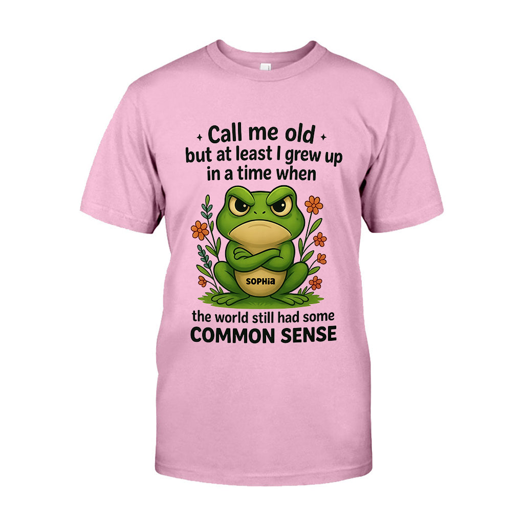 Call Me Old - Love Frog Personalized T-shirt And Hoodie