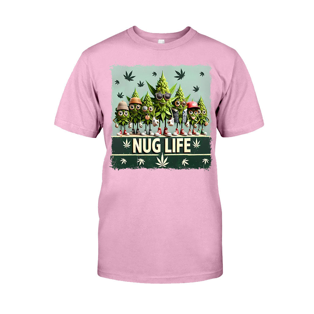 Nug Life – Weed-T-Shirt und Hoodie