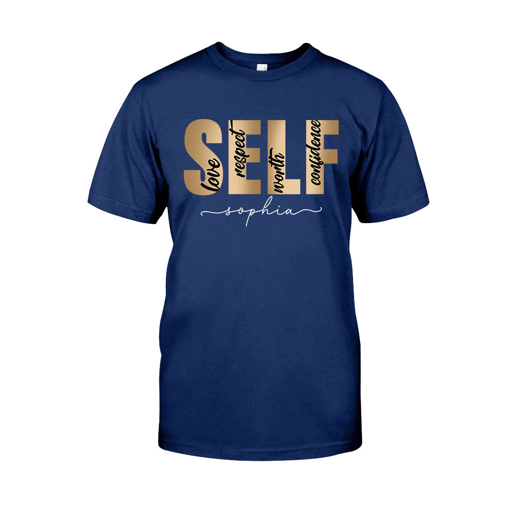 Self Confidence - Personalized African American T-shirt And Hoodie