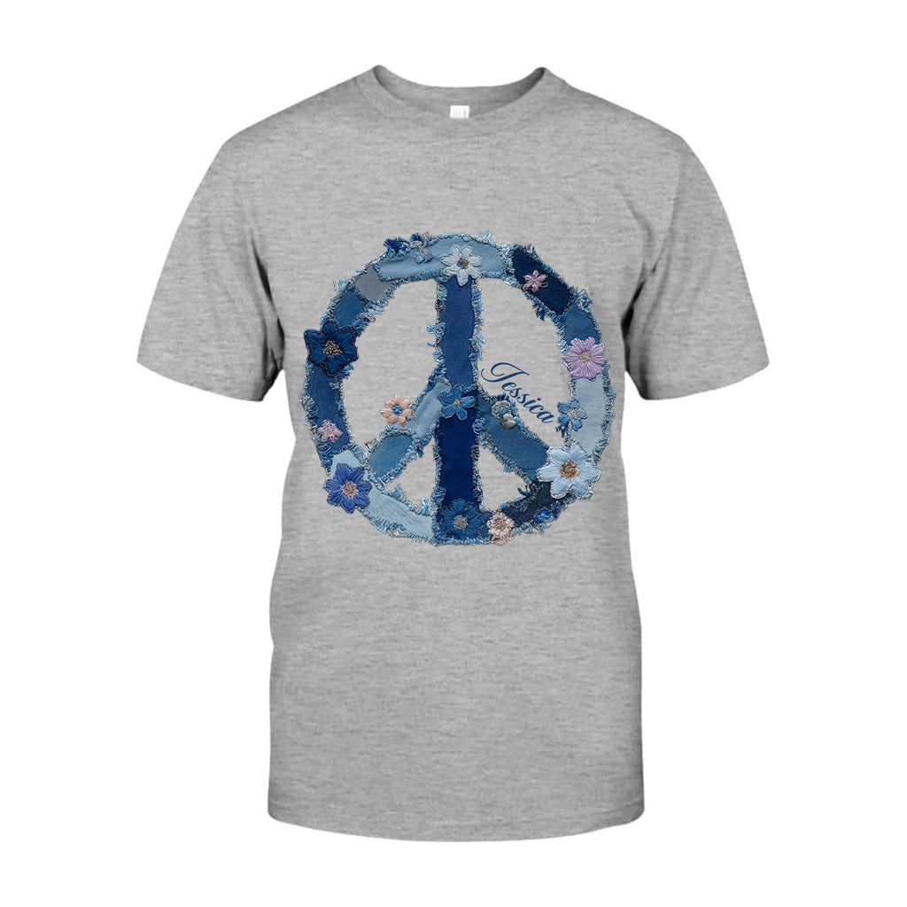 Hippie Soul - Personalized Hippie T-shirt And Hoodie