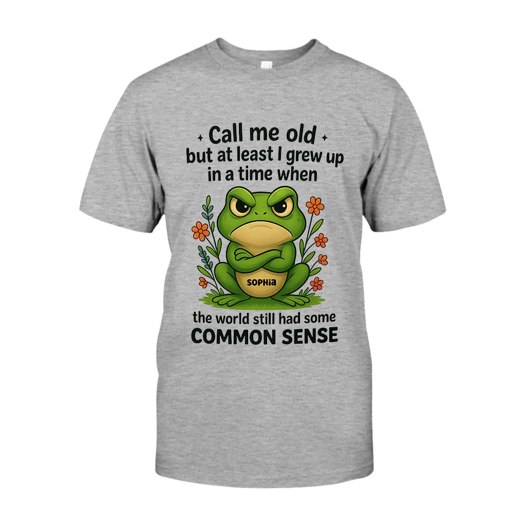 Call Me Old - Love Frog Personalized T-shirt And Hoodie