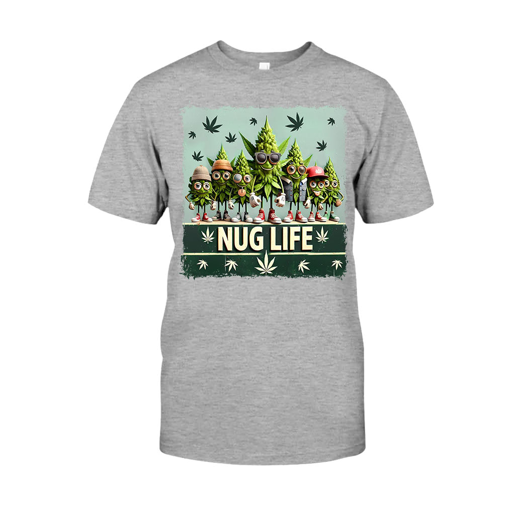 Nug Life – Weed-T-Shirt und Hoodie