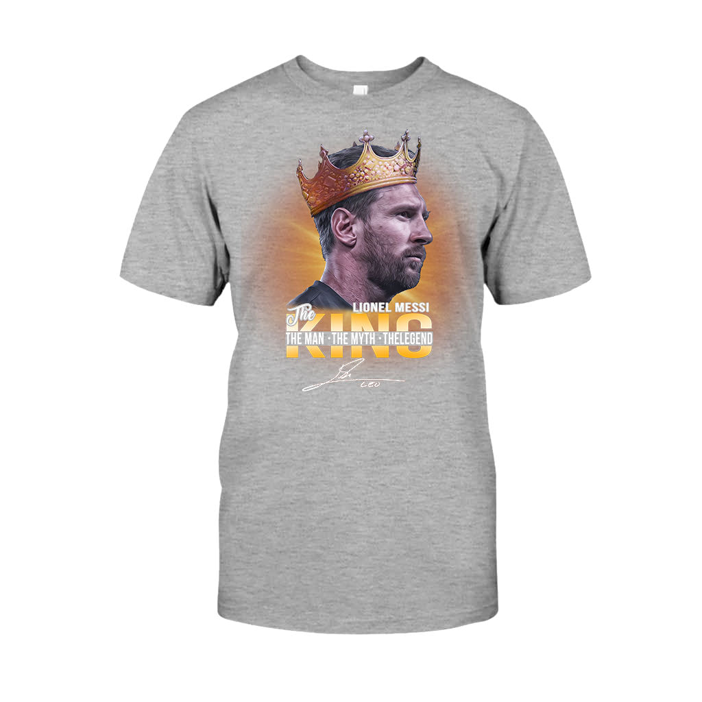 Der König, der Mythos, die Legende – Fußball-T-Shirt und Hoodie