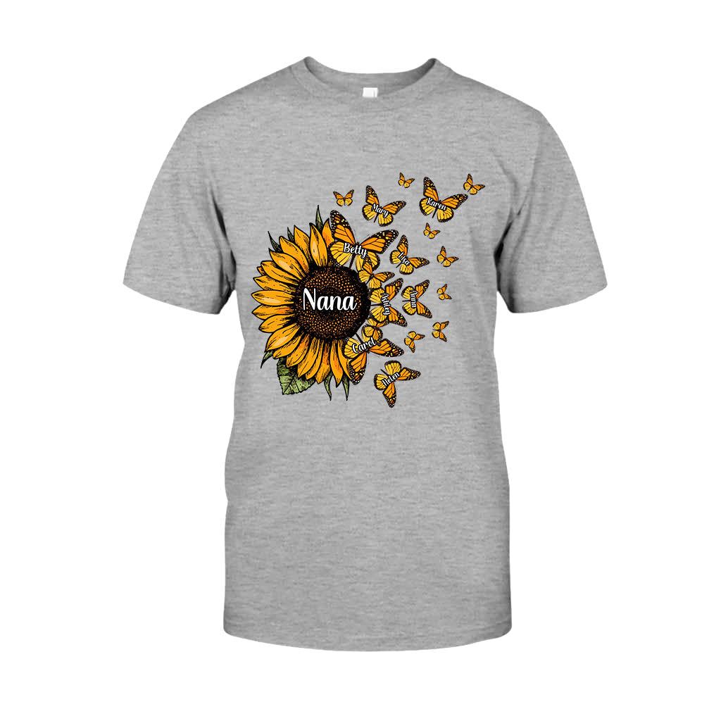 Beautiful Sunflower Blessed To Be Called - Gift for grandma, mom - Personalized T-shirt And Hoodie