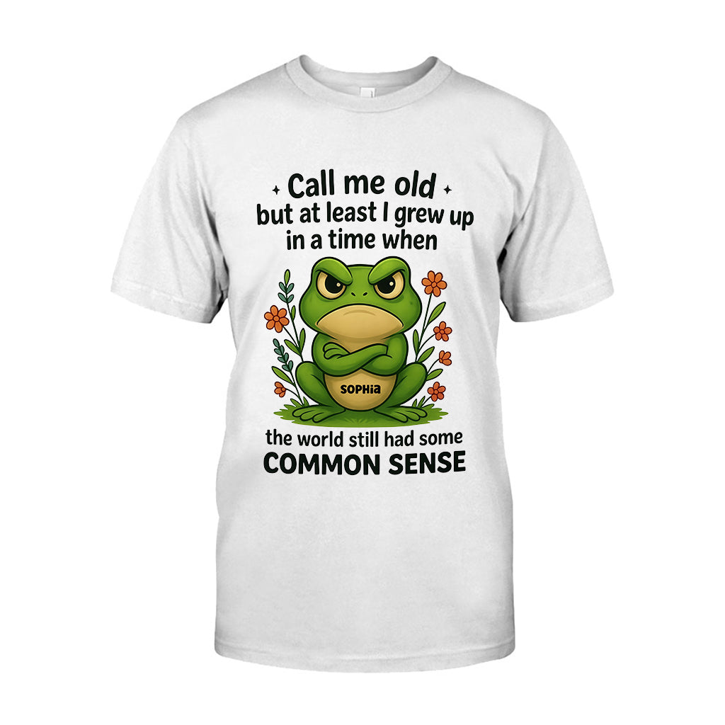 Call Me Old - Love Frog Personalized T-shirt And Hoodie