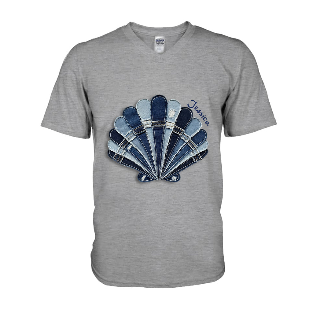 Blue Sea Is Waitting - Personalized Sea Lover T-shirt And Hoodie