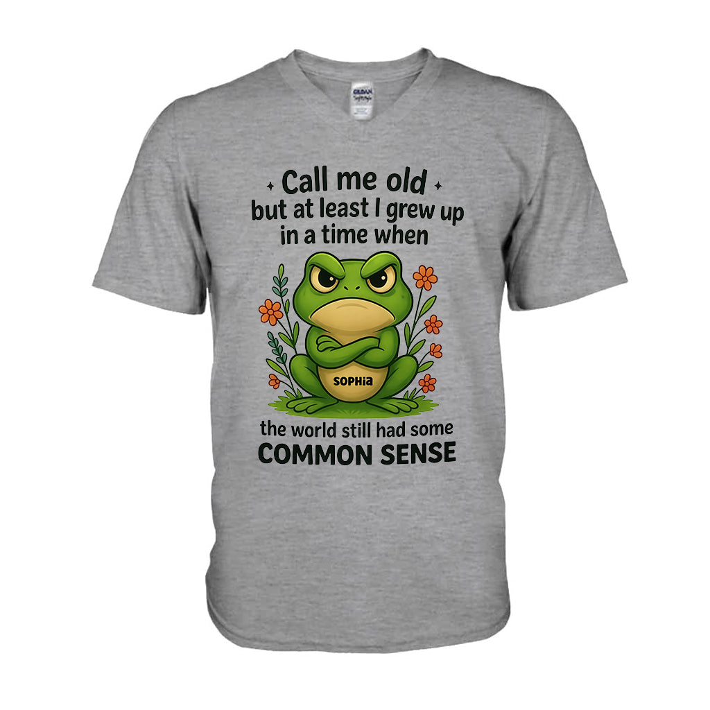 Call Me Old - Love Frog Personalized T-shirt And Hoodie