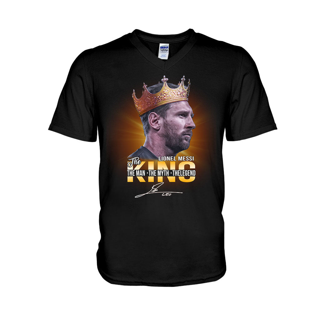 Der König, der Mythos, die Legende – Fußball-T-Shirt und Hoodie