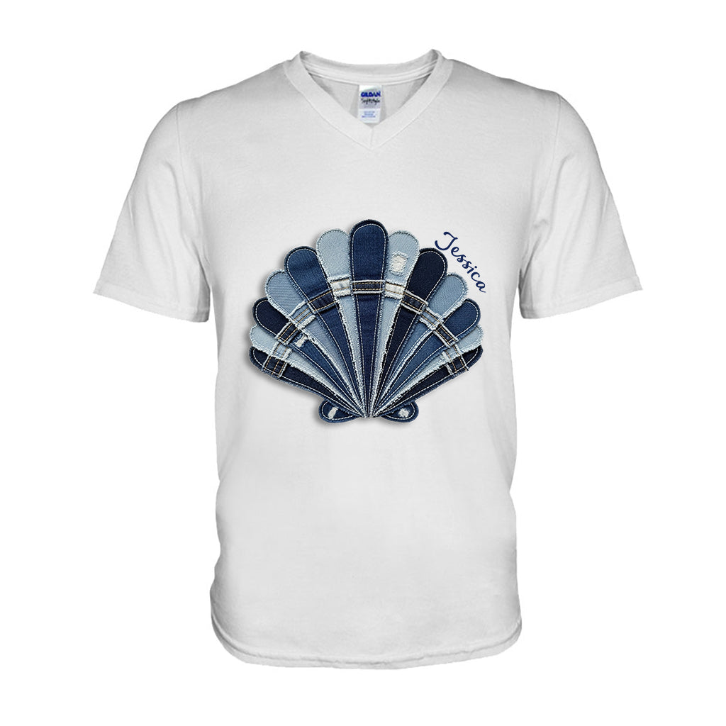 Blue Sea Is Waitting - Personalized Sea Lover T-shirt And Hoodie