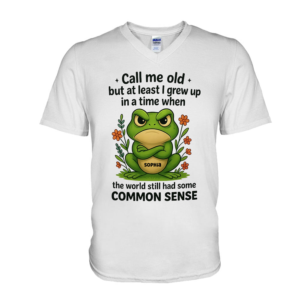 Call Me Old - Love Frog Personalized T-shirt And Hoodie
