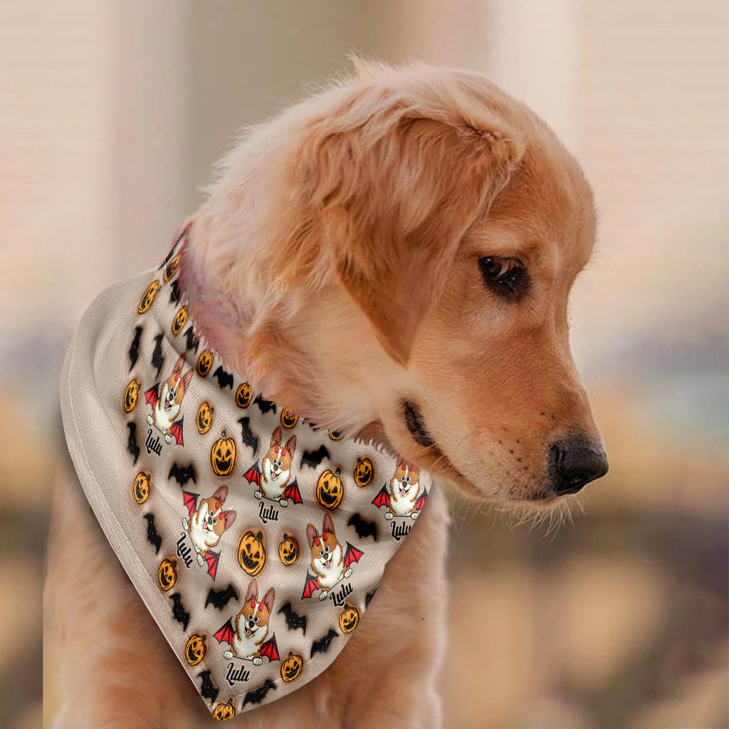 Bandana personnalisé pour chien mignon d'Halloween