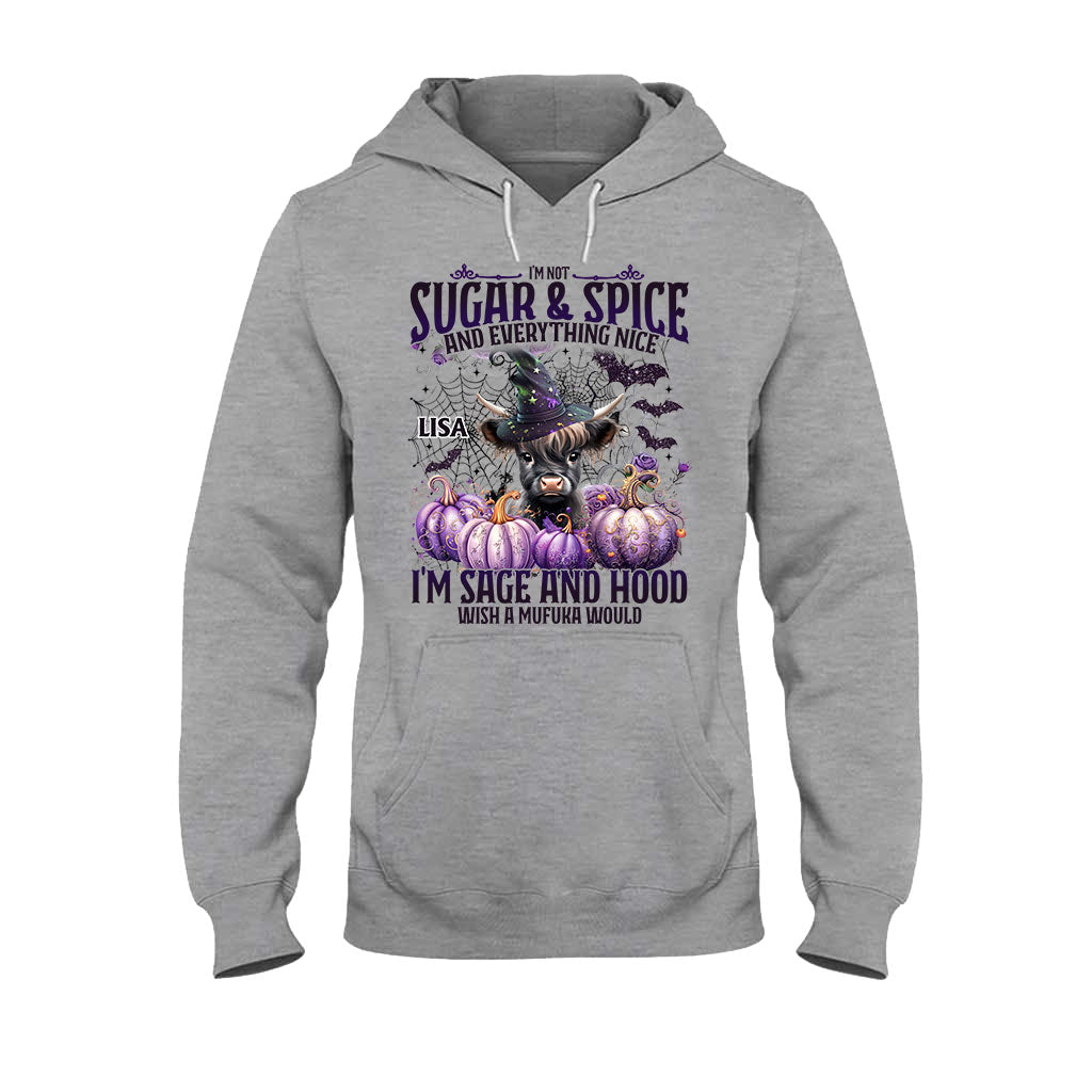 Ich bin nicht Zucker und Gewürze und alles Nette - Personalisiertes T-Shirt und Hoodie