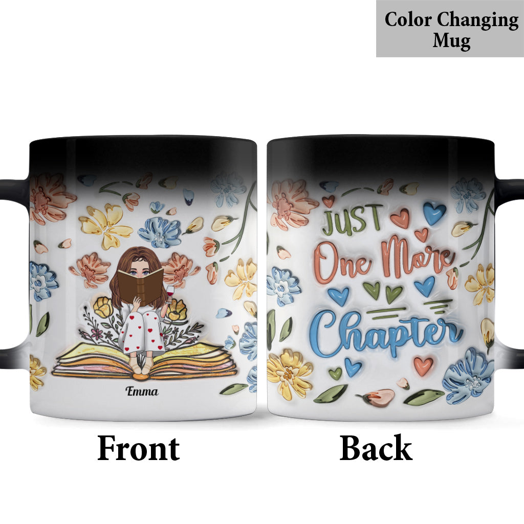 Just A Girl Who Loves Books - Personalized Book Mug