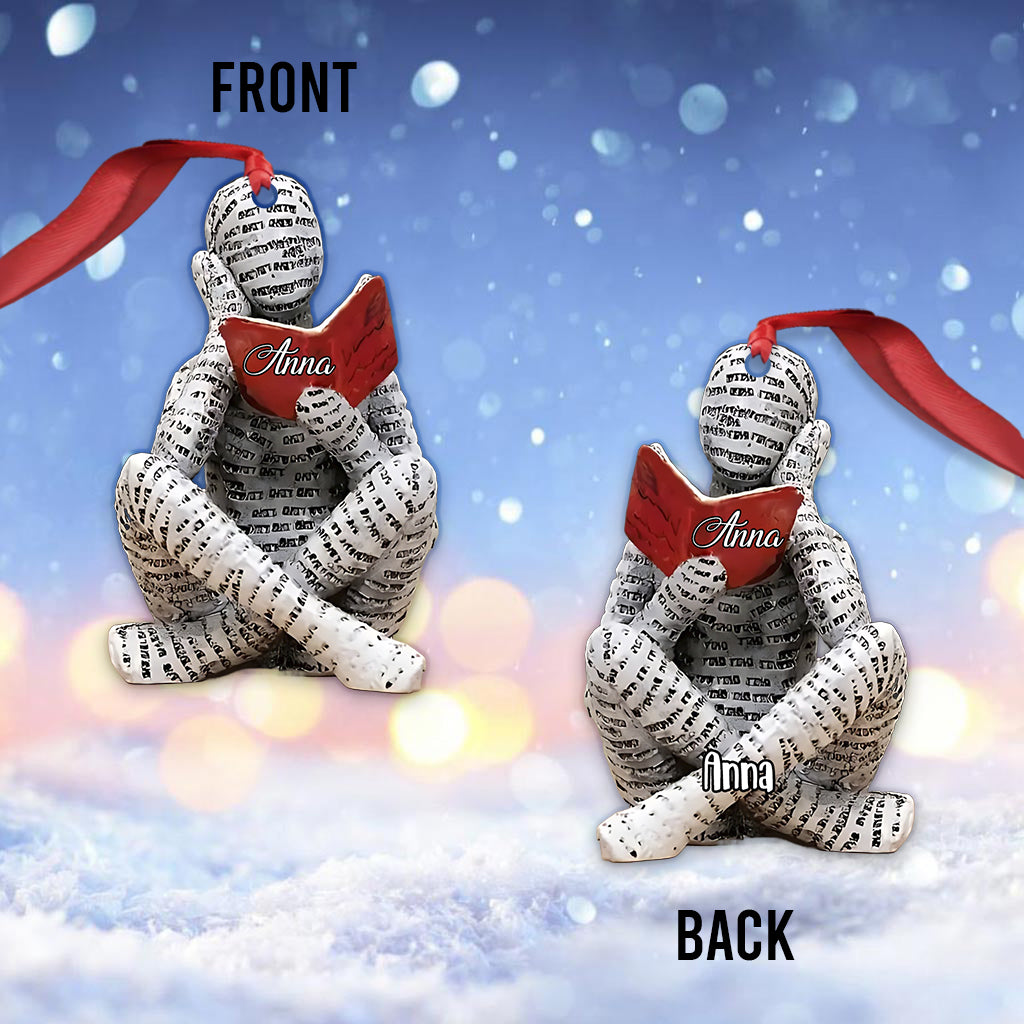 Love Reading Books - Personalized Book Ornament