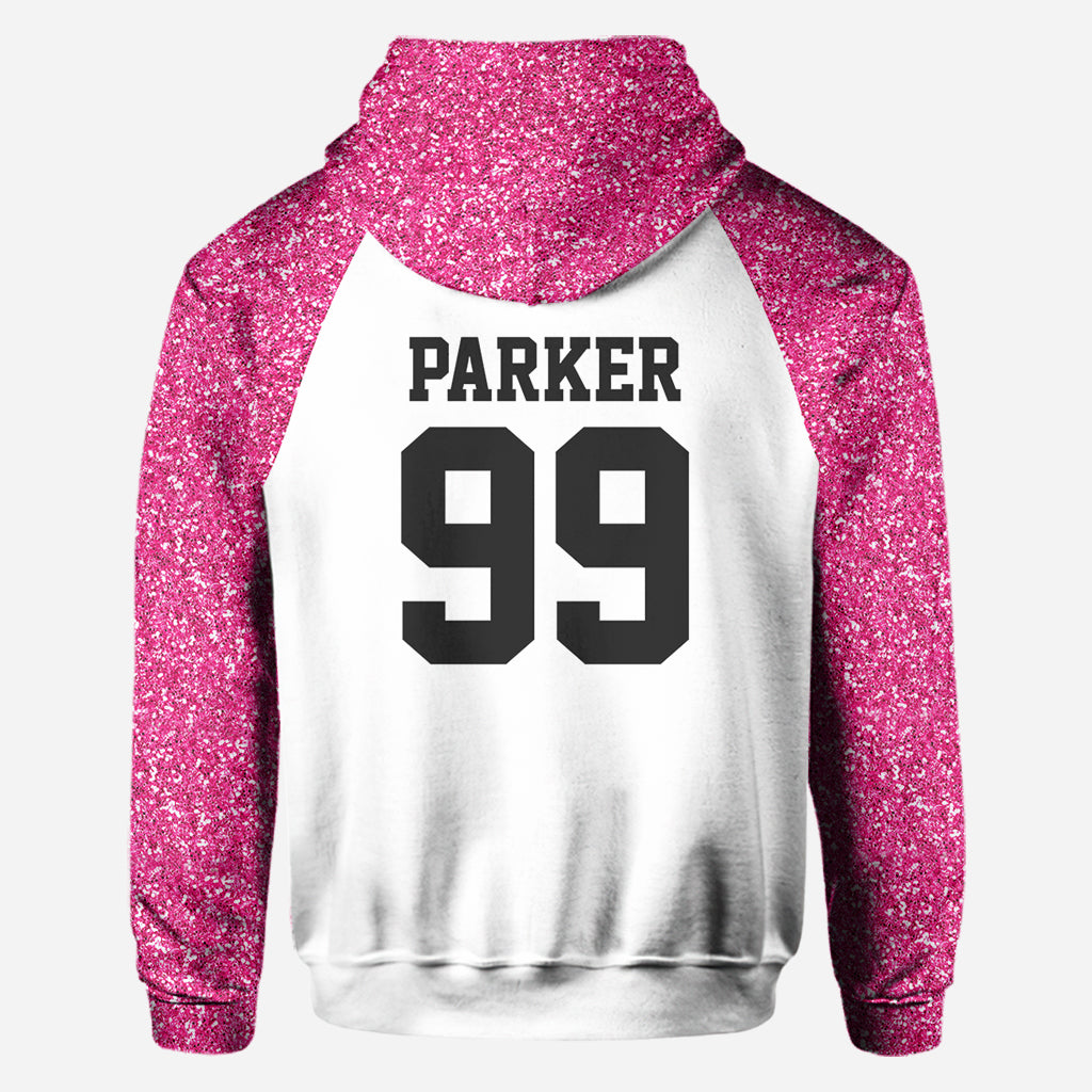 Croquette Maman Footballeuse - T-shirt personnalisé Football All Over