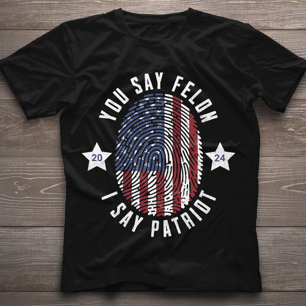 Präsidentschaftskandidat für Schwerverbrecher, Konservatives T-Shirt, Anti-Regierungs-Shirt, Patriotisches T-Shirt, Republikanisches T-Shirt, Anti-Demokratisches T-Shirt, USA-Flagge