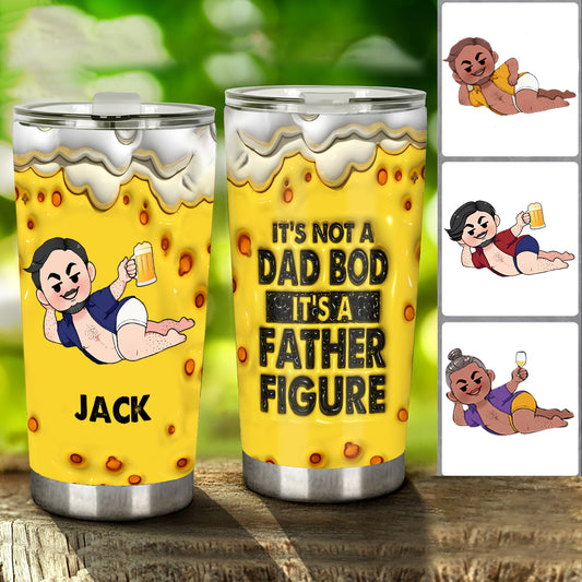 It's Not A Dad Bob It's A Fatherfigure - Personalized Father Tumbler