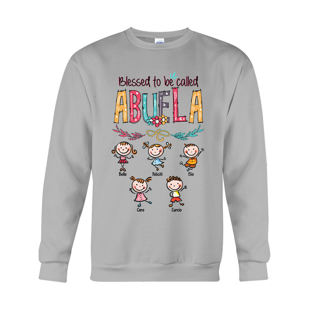 Dios Me Regaló Dos Títulos - Personalized Grandma T-shirt And Hoodie