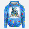 Mama Bear Autism Awareness Hoodie and Leggings