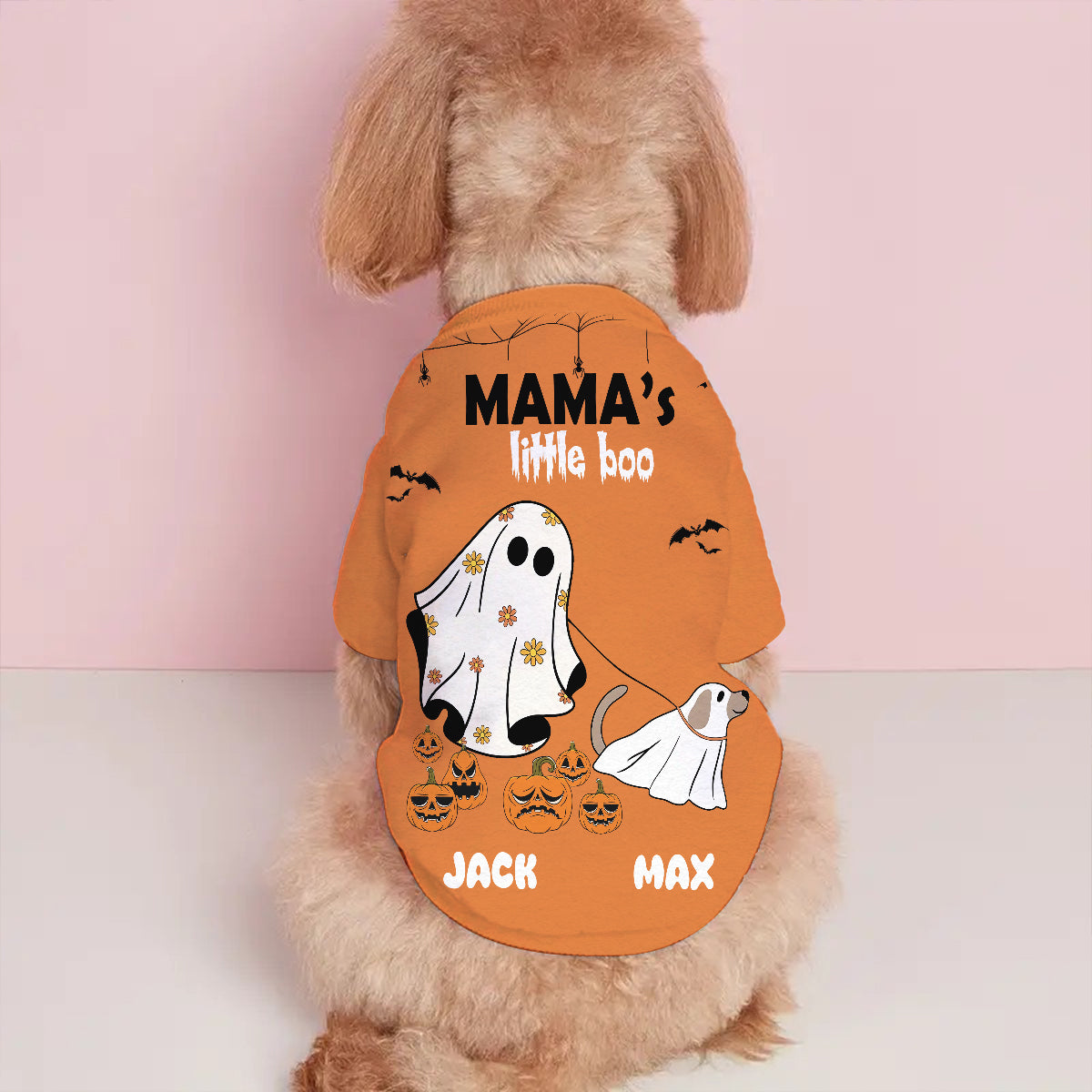 Mama's Little Boo - Personalized Dog Pet Shirt