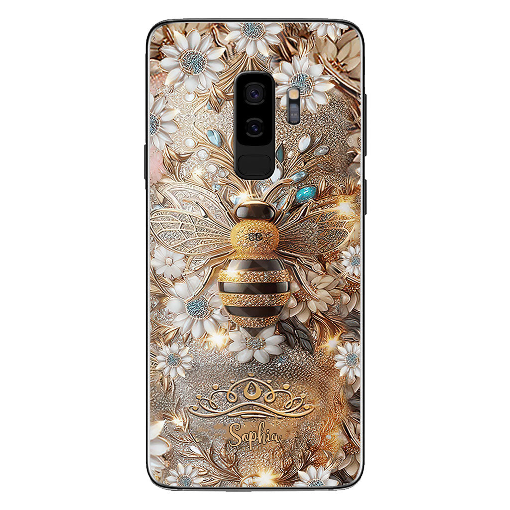 Queen Bee - Personalized Bee Clear Phone Case