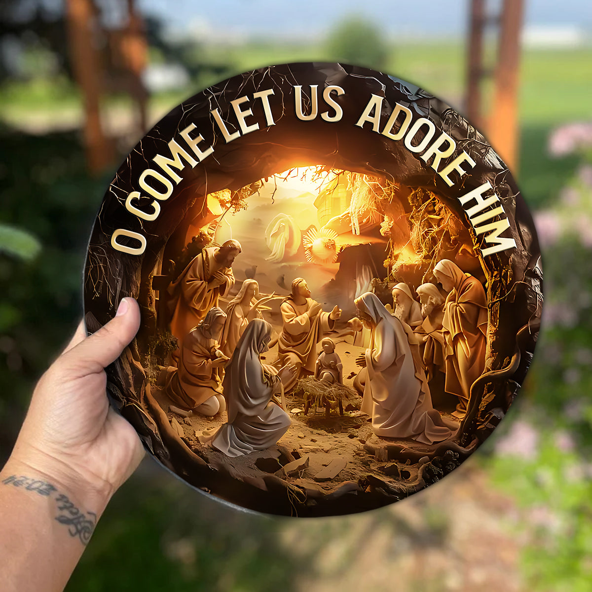 Hallelujah - Personalized Christian Round Shaped Stone