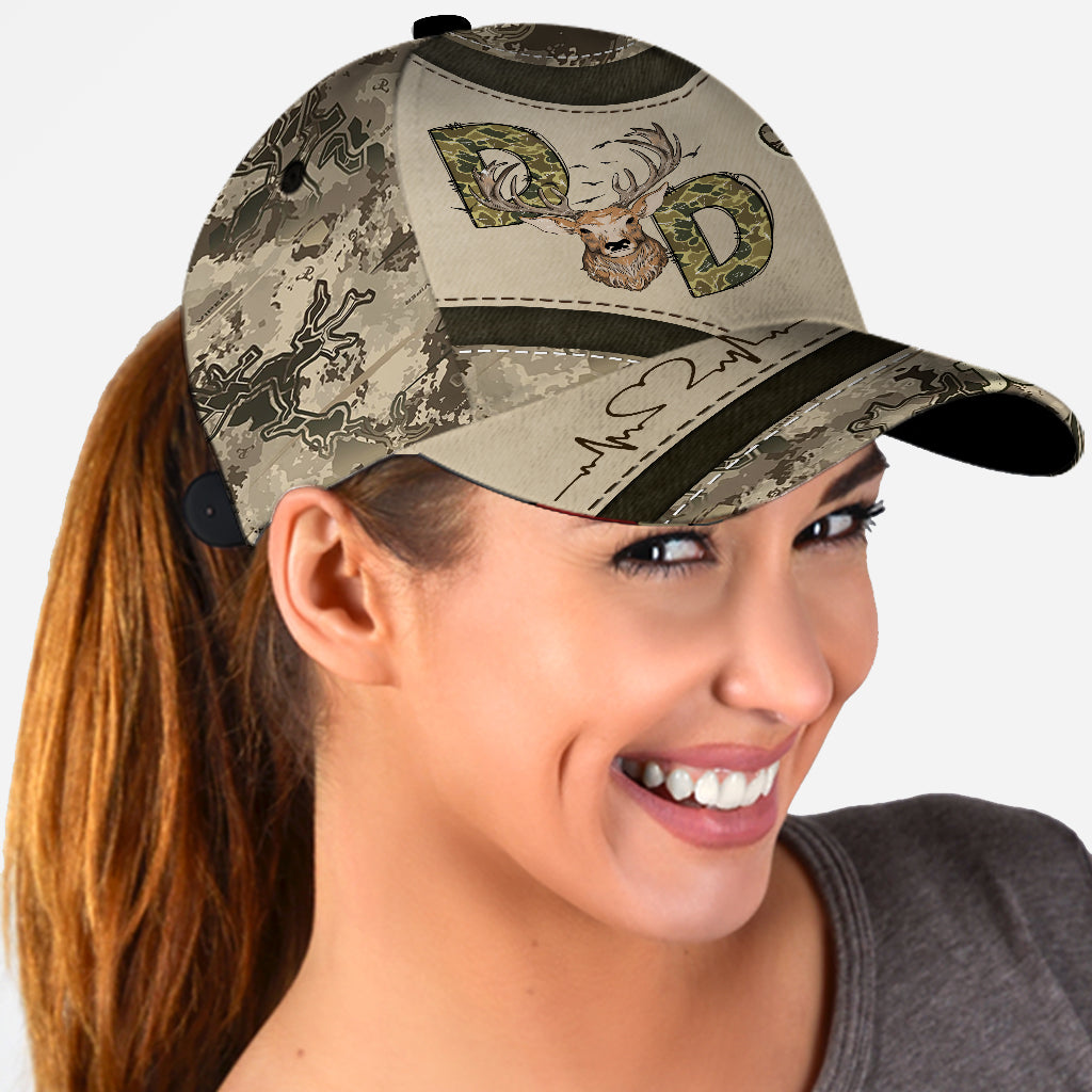 Hunter Dad Deer Hunting - Personalized Hunting Classic Cap