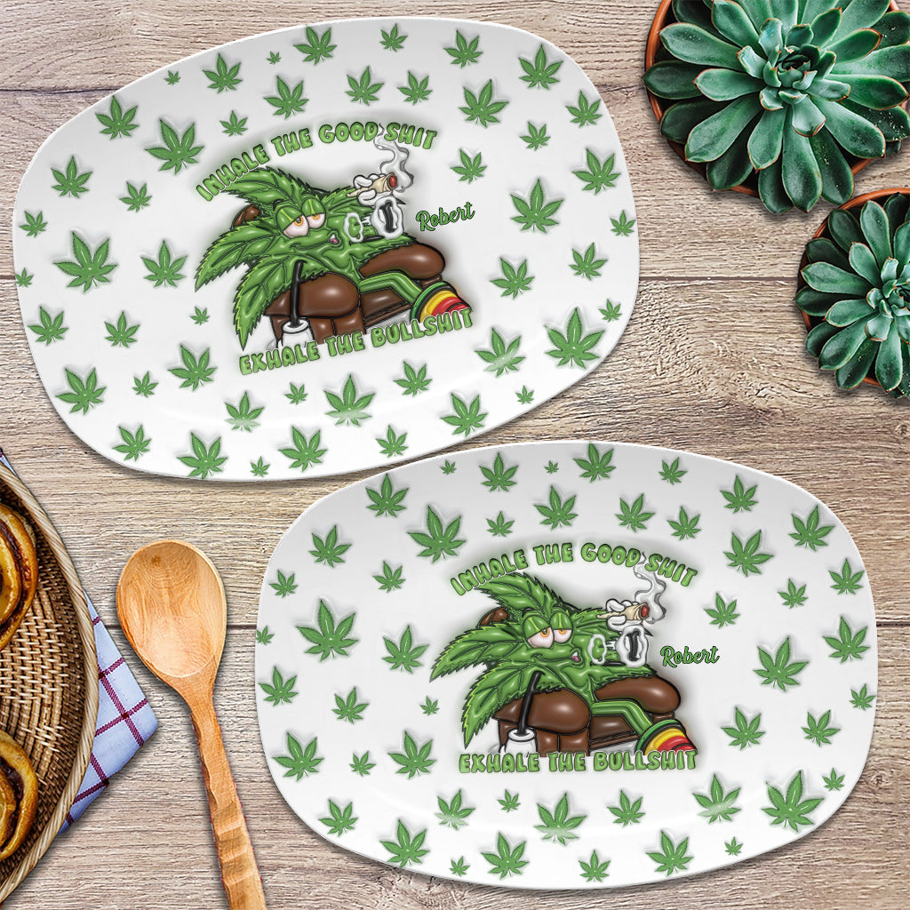 Atme das Gute ein, atme den Mist aus – personalisierter Weed-Teller