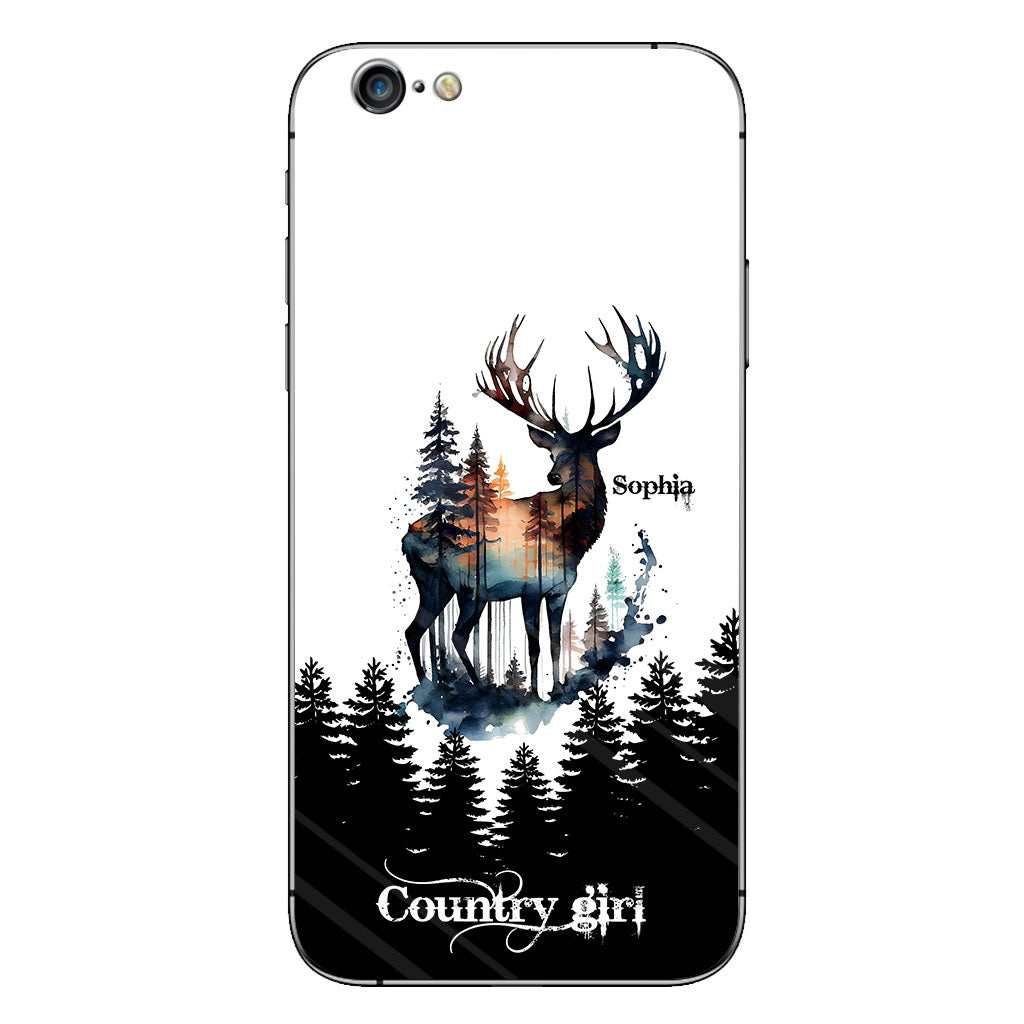 Country Girl - Personalized Hunting Phone Case