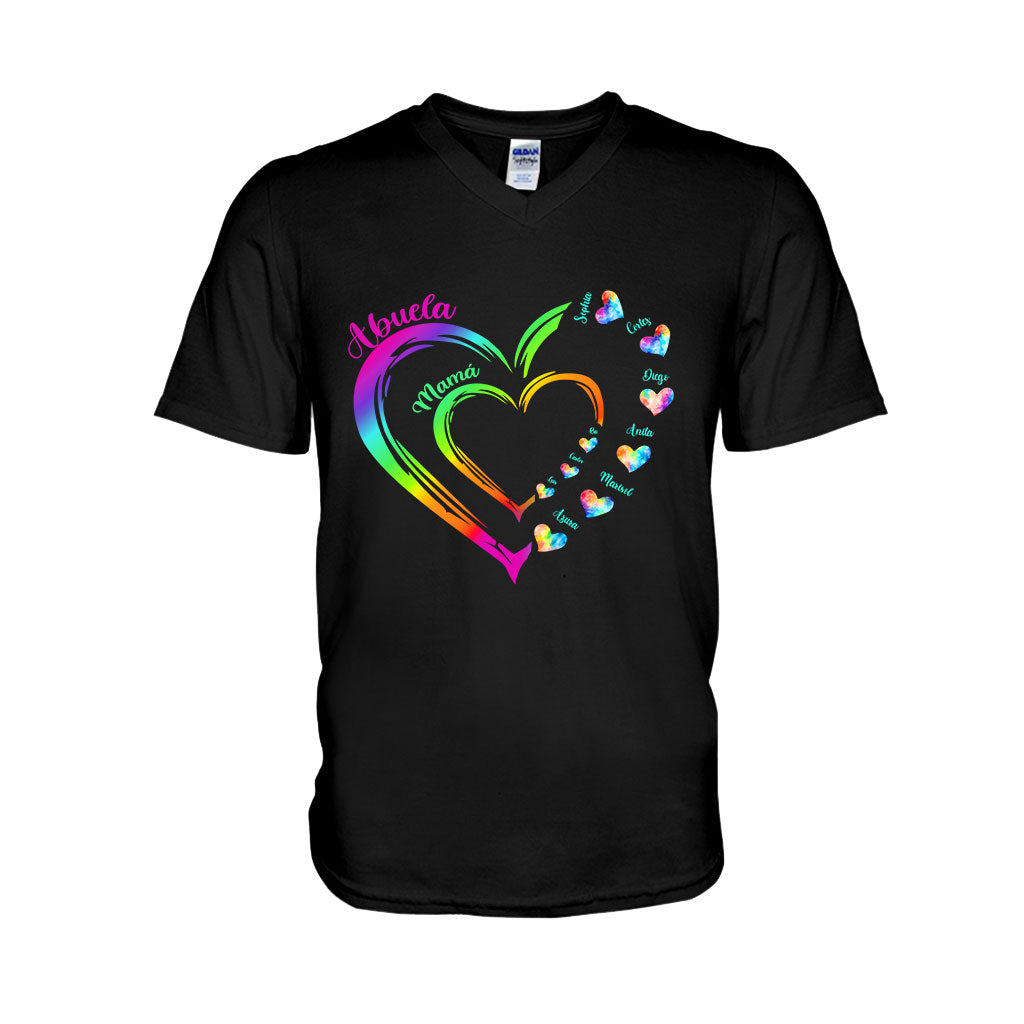 Bendecido De Ser llamado – Personalisiertes Oma-T-Shirt und Kapuzenpullover