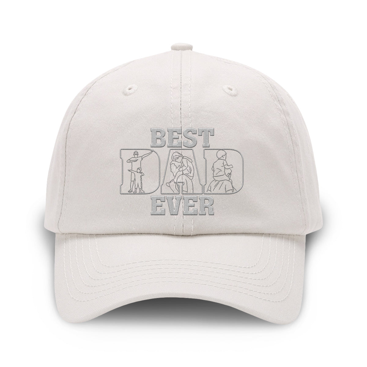 Best Dad/ Mom/ Grandma/ Grandpa/ Uncle... Ever - Personalized Father Embroidered Classic Cap