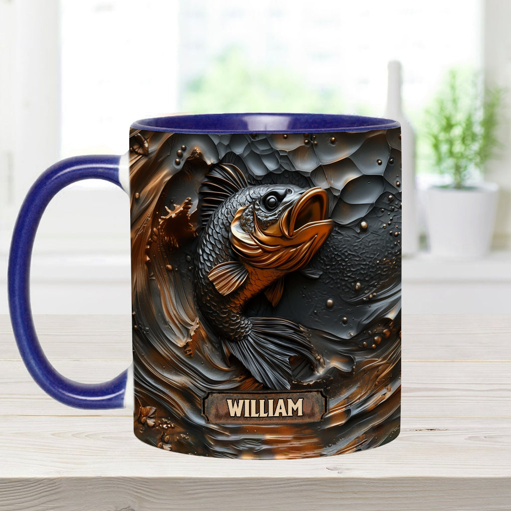 Mug personnalisé pour les passionnés de pêche -