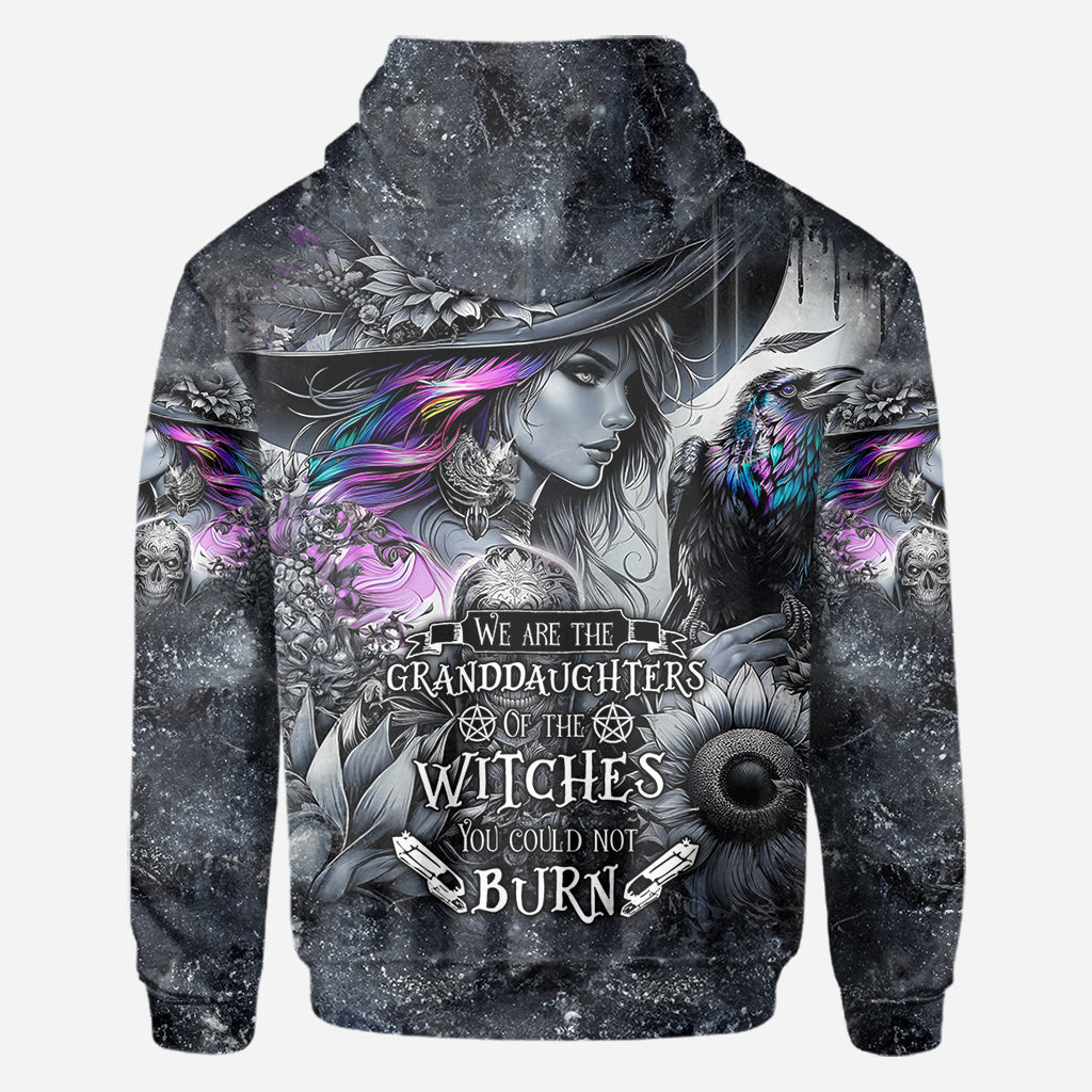 Flying High On Halloween Night - Personalized Witch All Over Shirt