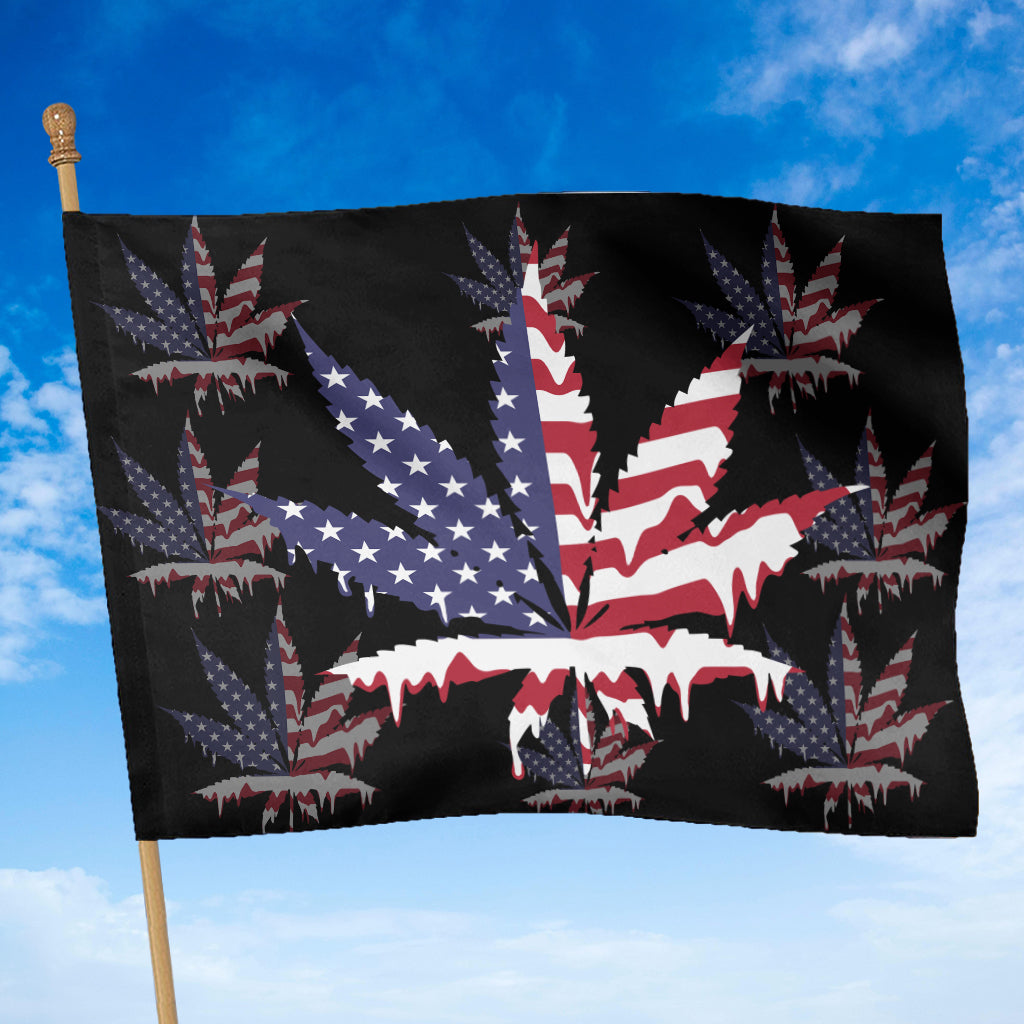 Team USA - Weed House Flagge