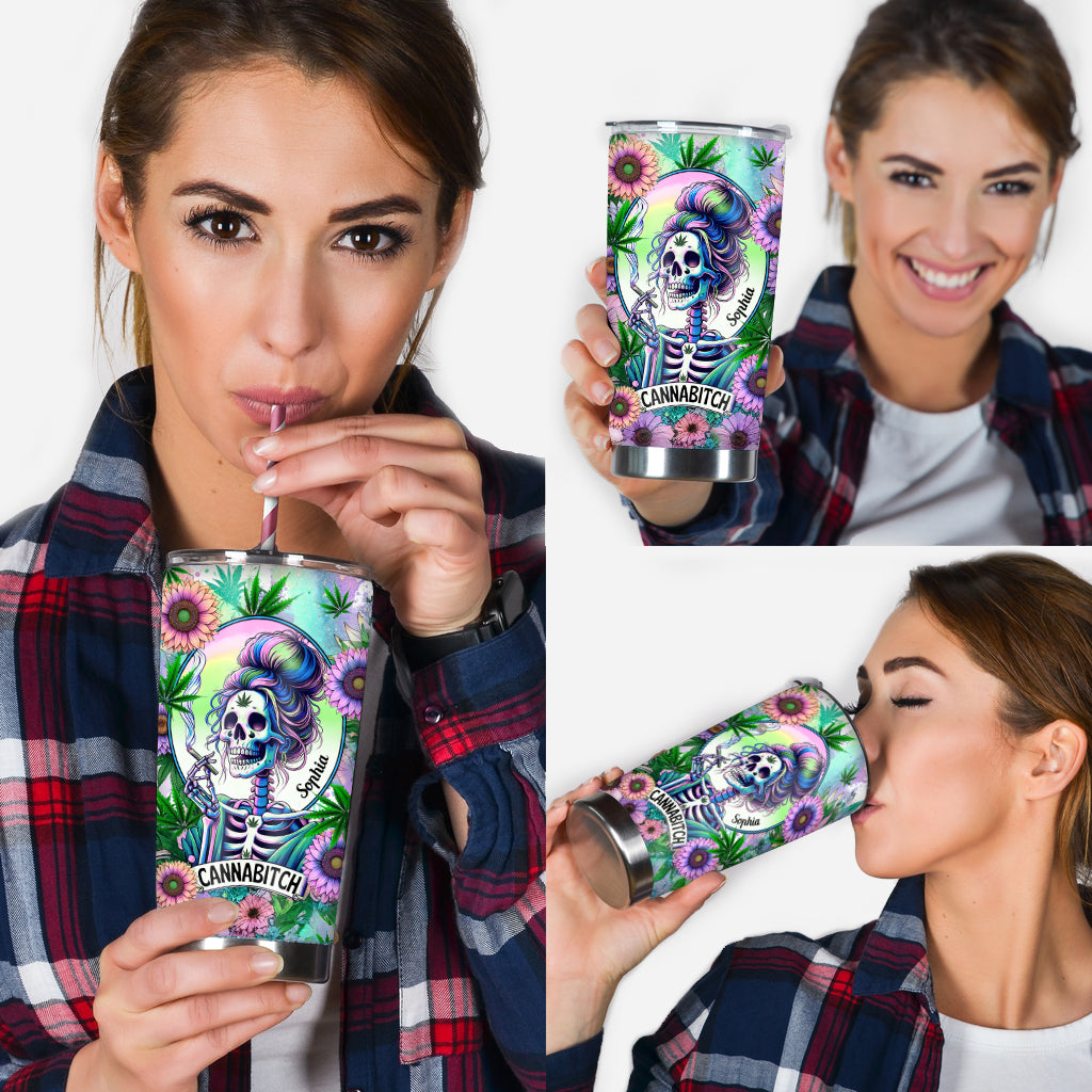 Cannabitch - Personalized Weed Tumbler