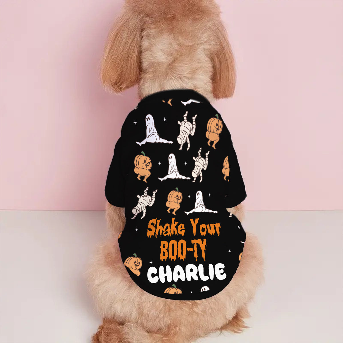 Shake Your Boo-ty - Personalized Dog Pet Shirt