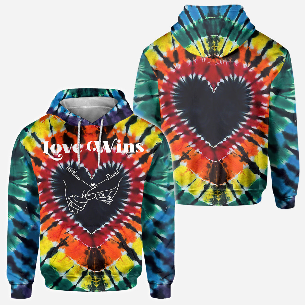 Liebe siegt – Personalisiertes LGBT-Unterstützungs-Shirt