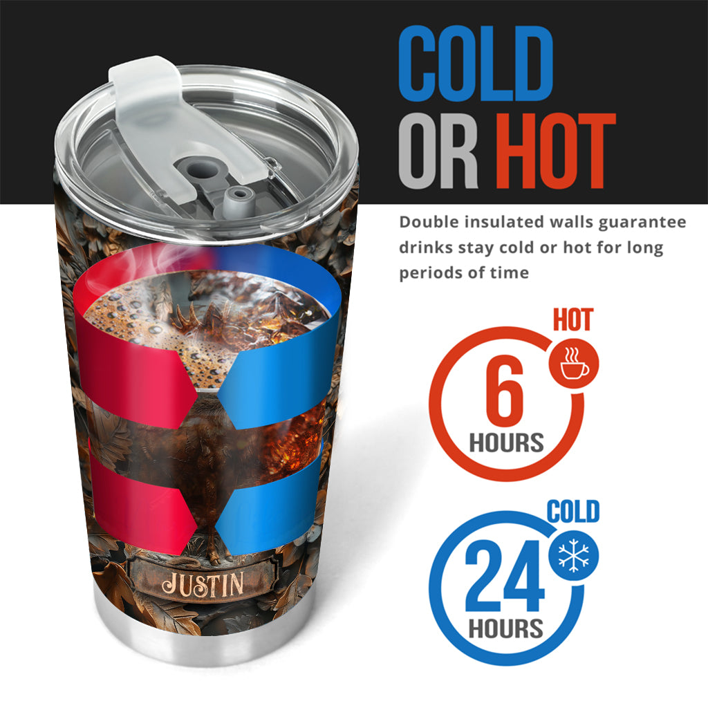 Stunning Deer - Personalized Hunting Tumbler