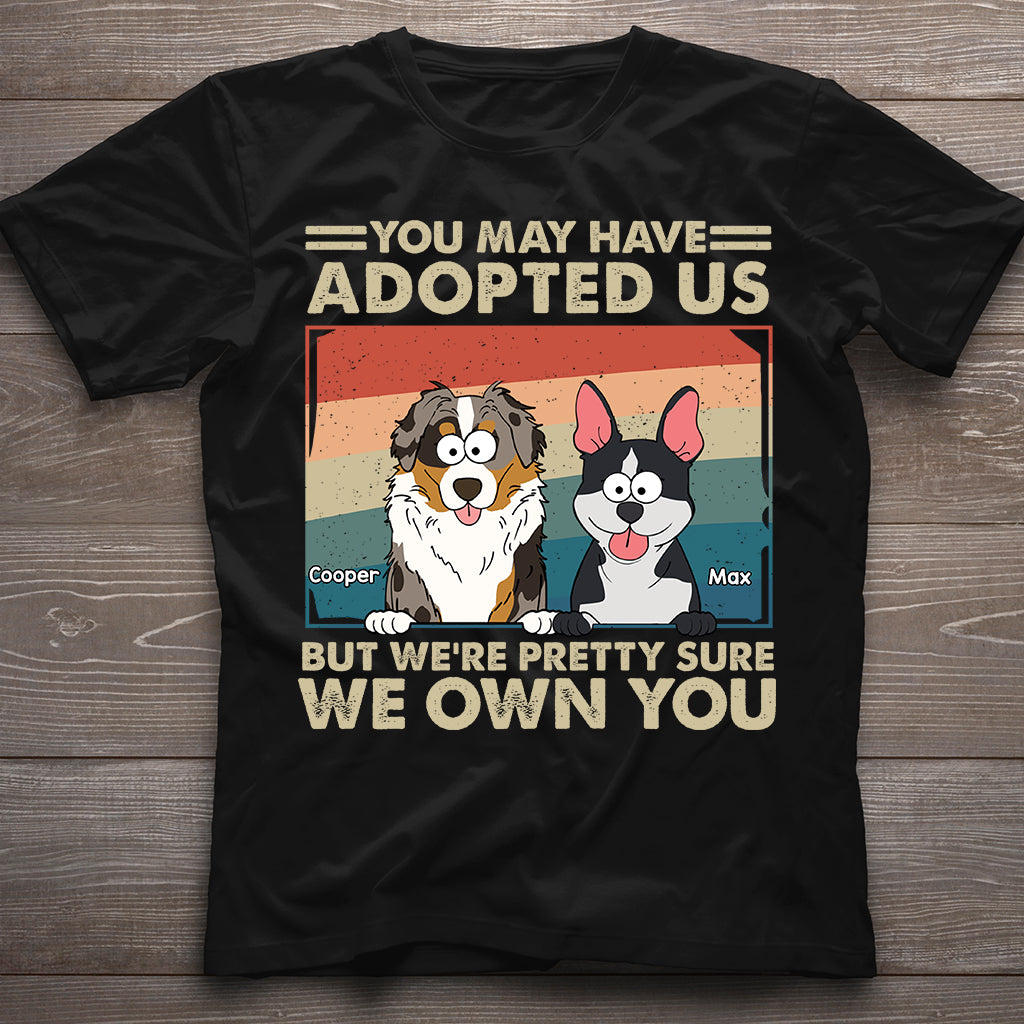 Je suis presque sûr que tu m'appartiens - T-shirt et sweat à capuche personnalisés pour chien