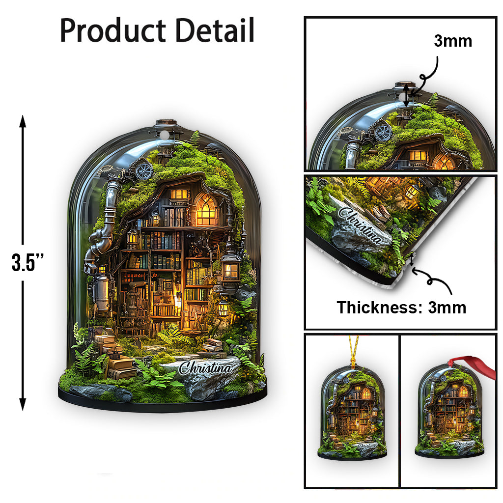 My Secret Corner - Personalized Book Ornament