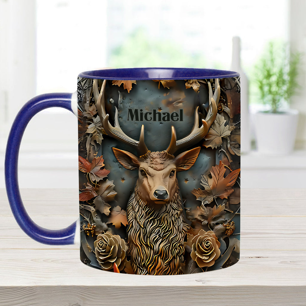 Liebe zur Jagd – Personalisierte Tasse mit Jagdmotiv