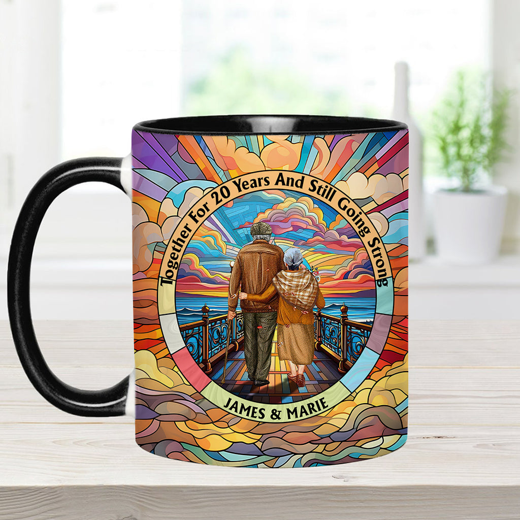 Still Going Strong - Personalized Couple Accent Mug