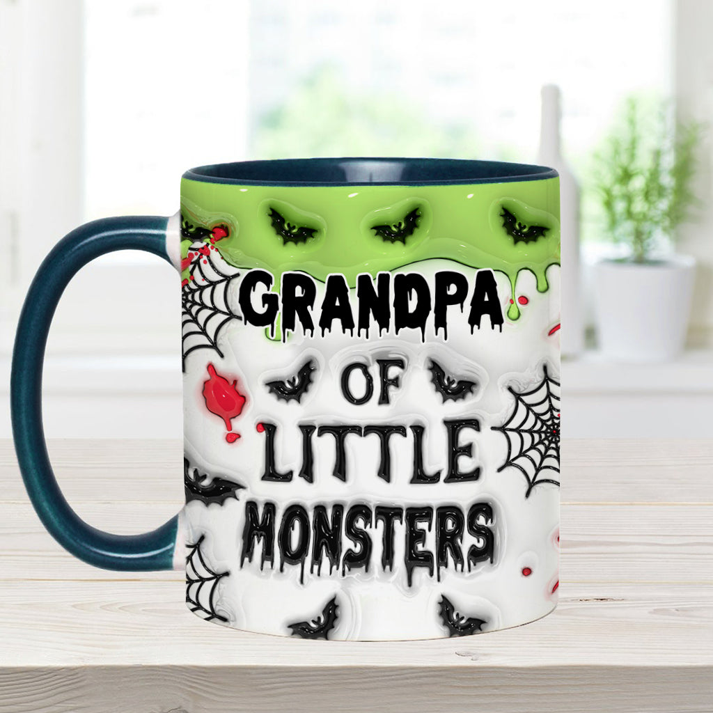 Opa der kleinen Monster – Personalisierte Tasse mit Opa-Akzent
